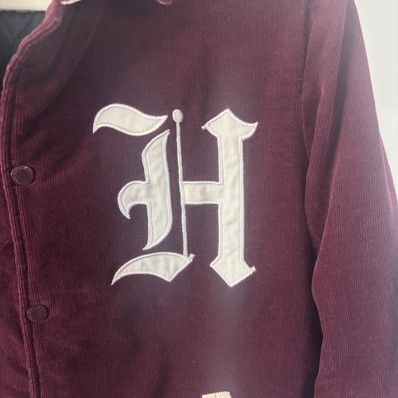 HUF Maroon Corduroy Varsity Jacket • Small - Picture 2 of 4